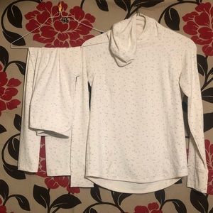 Spandex matching top and bottom